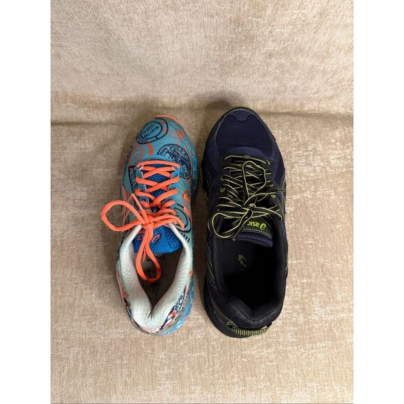 ASICS Men\'s GEL-Nimbus 18 NYC Mesh Athletic Running Shoes Multicolor Size 9-9.5